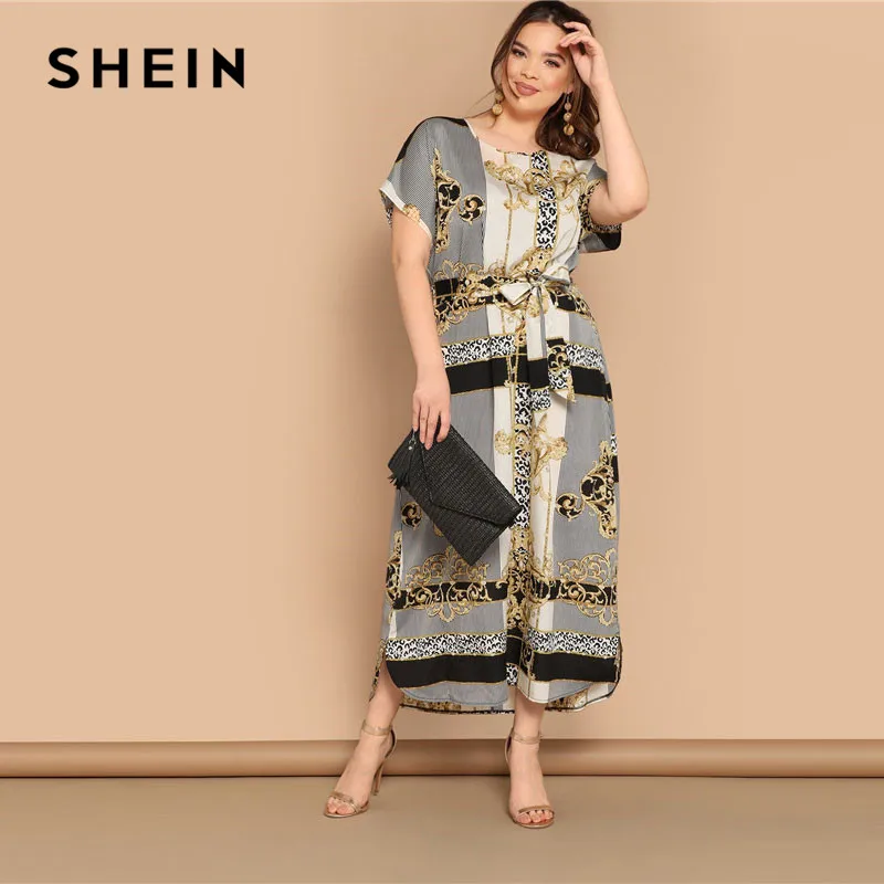 shein plus size maxi dresses