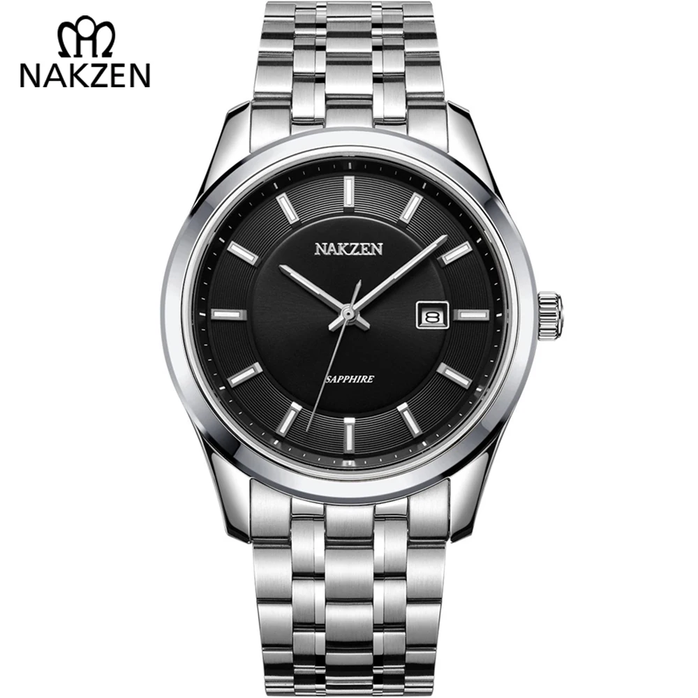 

Watch Mens Famous Brand Retro Business Men WristWatch Bracelet Sapphire Crystal Stailless Steel Male Watch JAPAN Quartz Movement