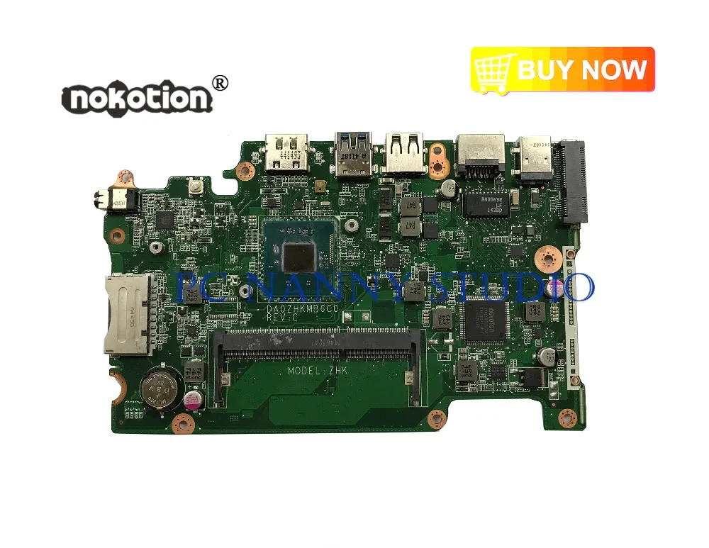 

PCNANNY NBMRK11001 DA0ZHKMB6C0 for Acer Aspire ES1-111M ES3-112 Laptop Motherboard N2840 notebook mainboard tested
