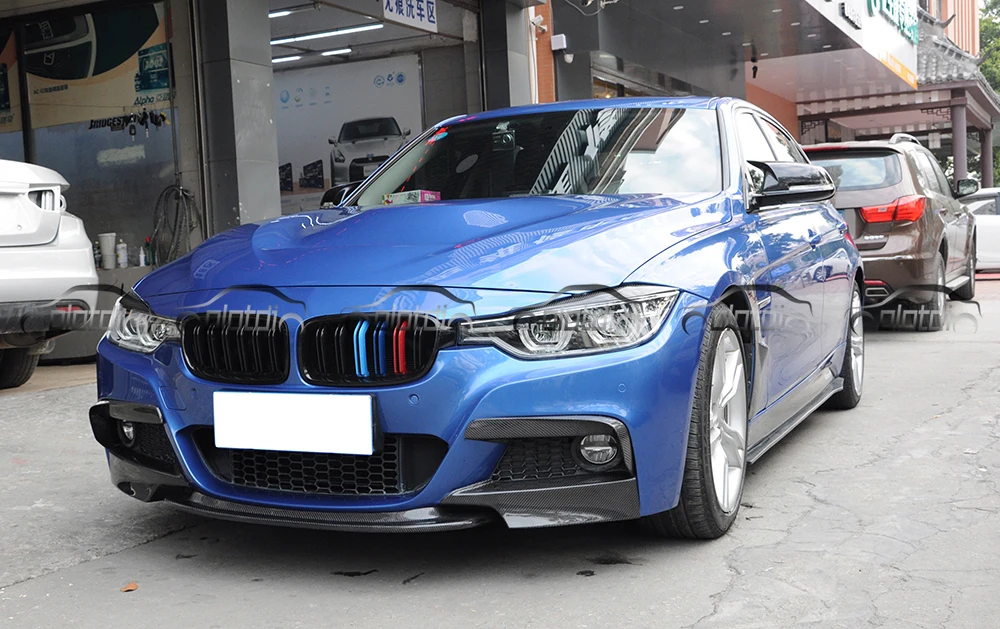 Для BMW F30 M-Tech CRT стиль передний спойлер для губ нижний сплиттер автомобильный Стайлинг