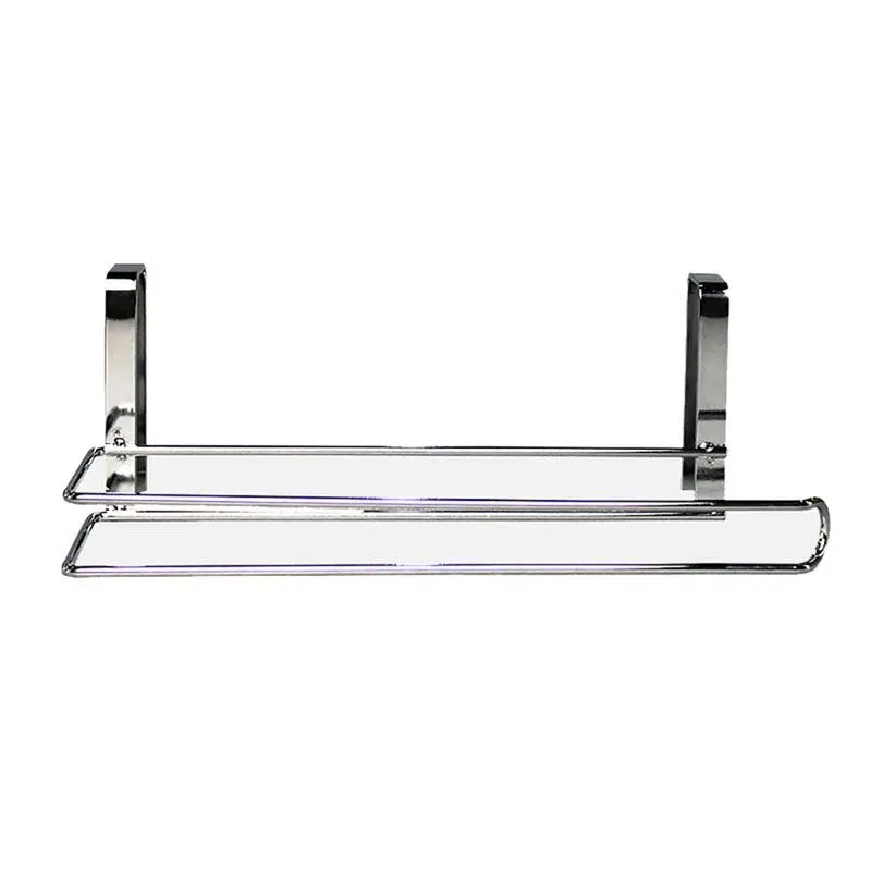 

Kitchen Paper Holder Hanger Tissue Roll Towel Rack Bathroom Toilet Sink Door Hanging Organizer Storage Hook Holder