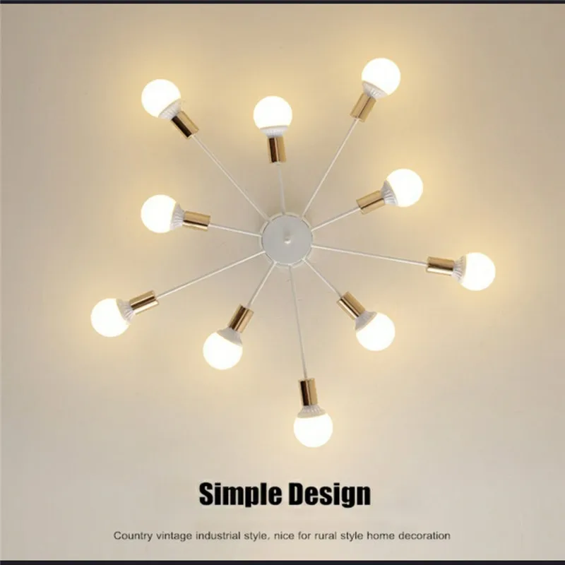 Online Sterne wünschen Moderne LED Decke Kronleuchter Beleuchtung für Wohnzimmer Schlafzimmer home 4 6 8 10 kopf e27 Leuchten