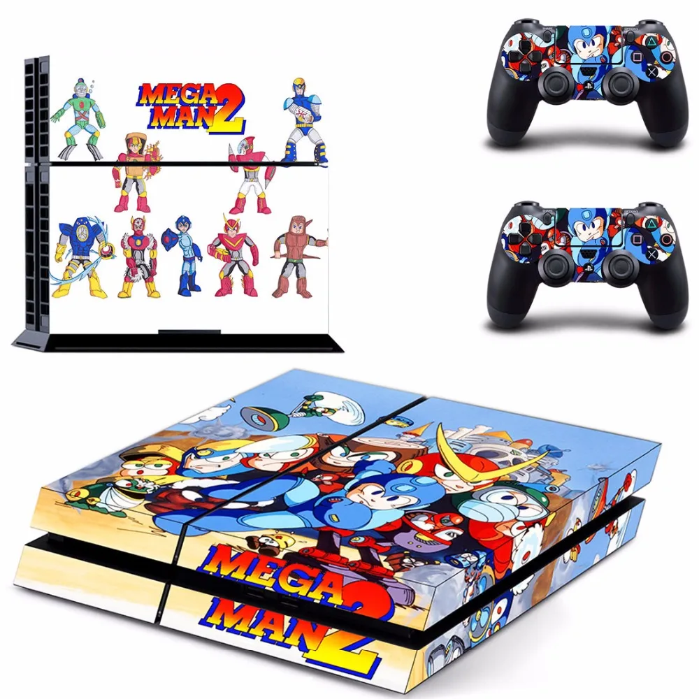 Game Mega Man 2 Ps4 Skin Sticker Decal Per Sony Playstation 4 Console E 2 Controller Ps4 Skin Sticker Vinyl
