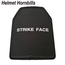 Helmet hornbills 2 шт./партия 11x14 дюймов UHMWPE NIJ уровень IIIA пуленепробиваемый панель/уровень 3A автономный корпус Броня Баллистические пластины