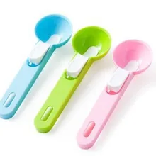 Пищевая пластиковая банка бомба для мороженого совок для копания мяча фруктовая ложка для копания мяча Лето должно