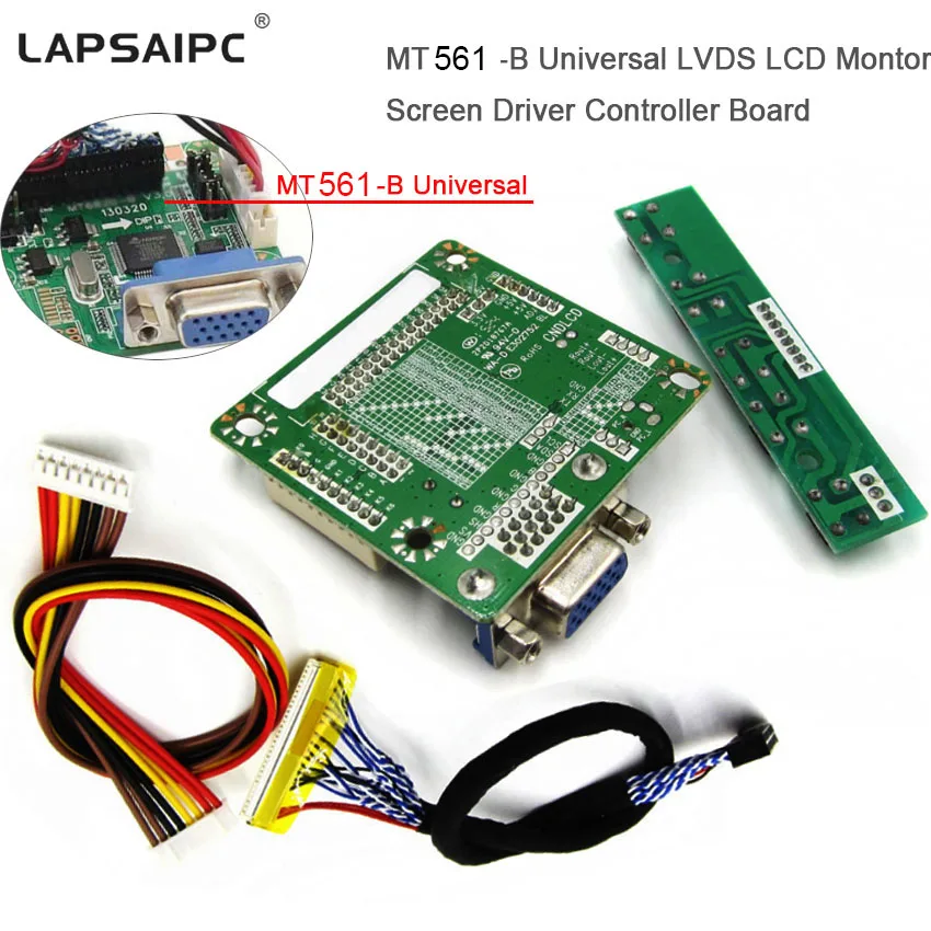 Плата контроллера Lapsaipc MT561 B для ЖК монитора драйвер экрана 5 в 10 42 дюйма Laptor