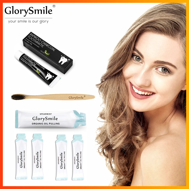 5 пакетиков Бамбуковая зубная паста для отбеливания зубов|for teeth|whitening teeth kitteeth kit |
