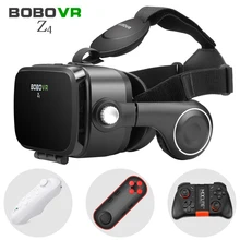 BOBOVR VR Z4 3D очки виртуальной реальности очки google cardboard BOBO VR BOX 2,0 с гарнитурой для 4,3-6,0 дюймовых смартфонов