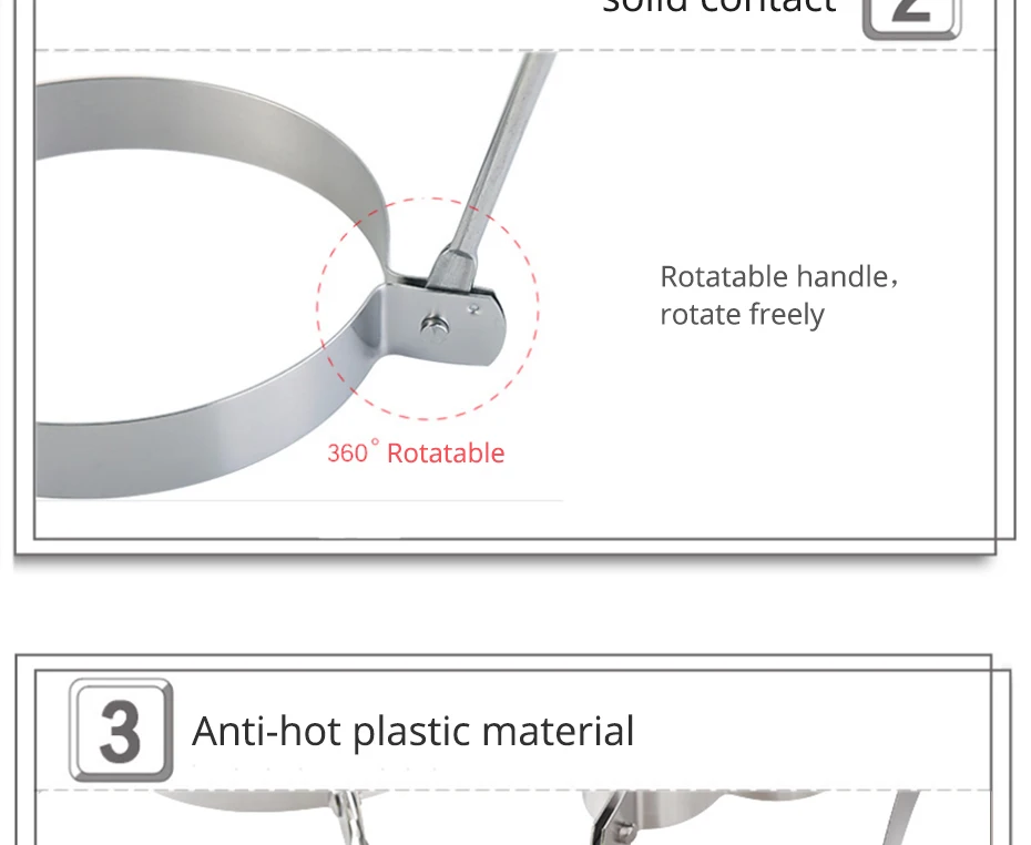 Кухонный гаджет, форма для жареного яйца, нержавеющая сталь, форма для жарки, блинное кольцо, инструмент для яиц, звезда, любовь, цветок, круглая форма, яйцо, кухонный инструмент