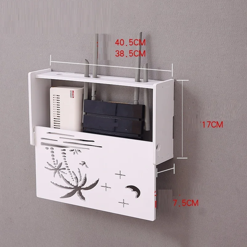 MODEL E Беспроводной декор для гостиной, wifi роутер, многофункциональные стопки, ТВ-приставка, вешалка, крышка гнезда, полка для хранения - Цвет: MODEL E