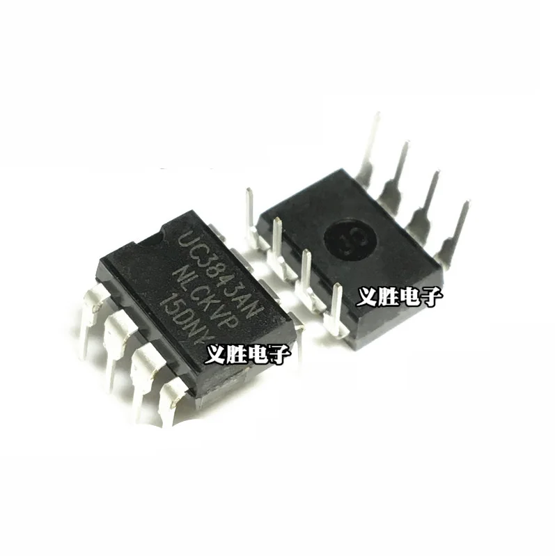 10pcs/lot UC3843AN UC3843 DIP 8 Switching Controllers Current Mode new ...