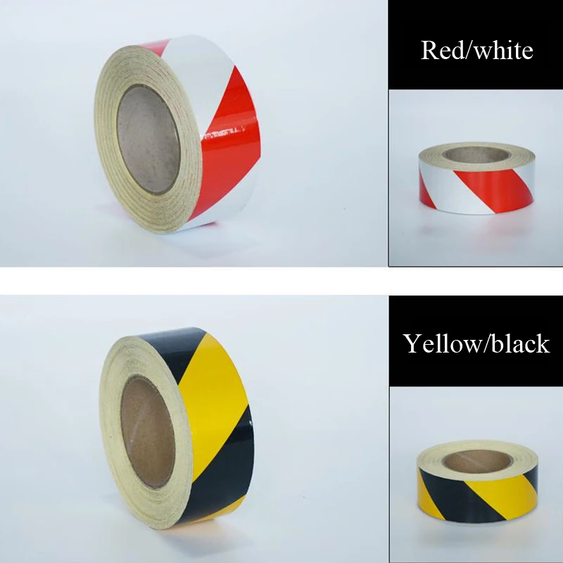 50mm X10m Self-Adhesive PET Reflective Sticker Road Bike Car Motorcycle Reflective Tape Bicycle Decoration Sheeting Film
