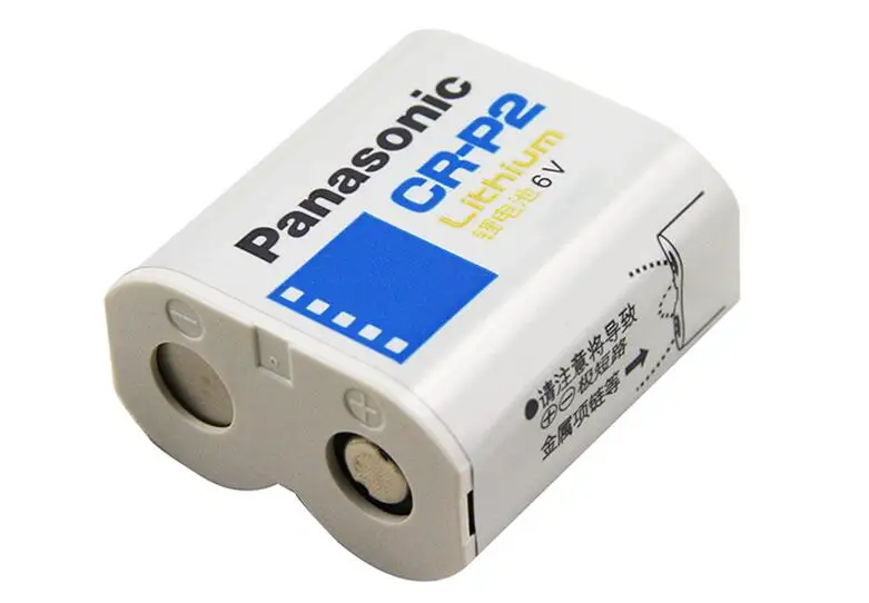 2pack/lot New Original Panasonic CR-P2 2CP4306 1300mah 6V Lithium Battery Camera Batteries Faucet Sensing