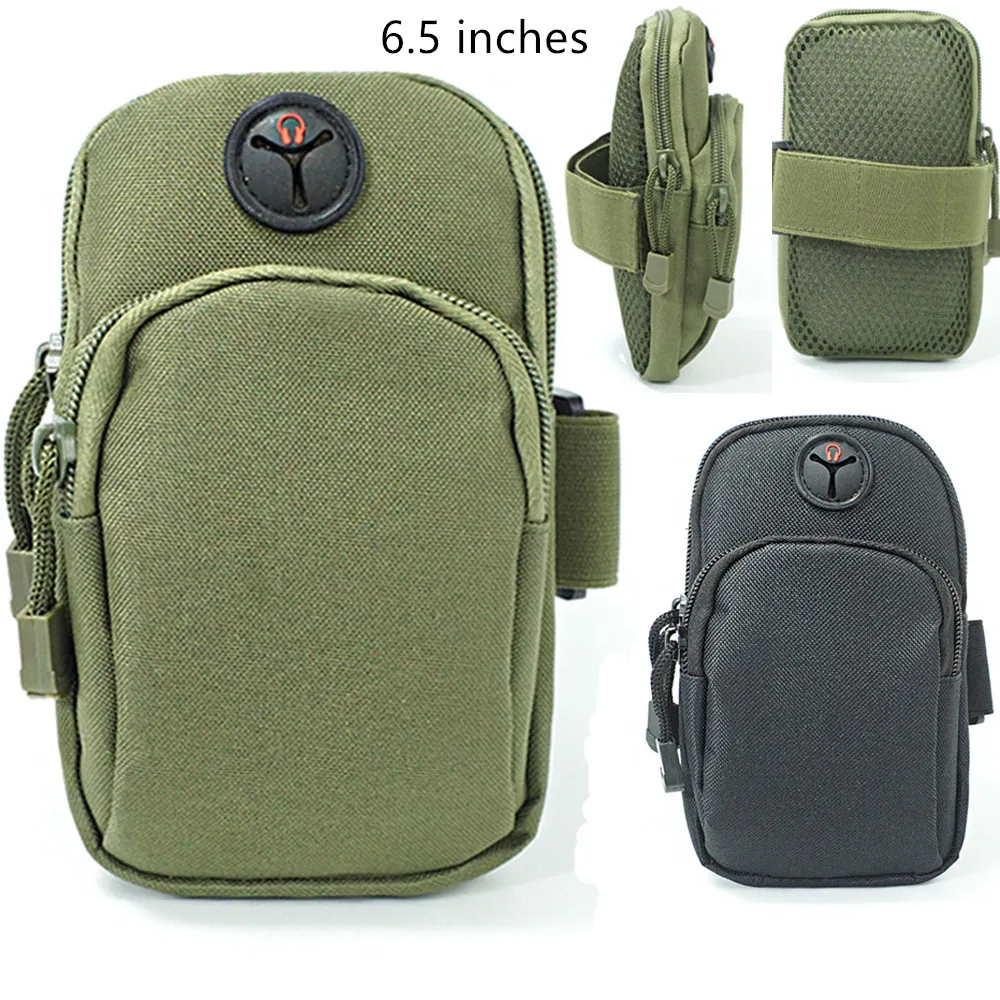

6.5" Arm band Phone Cover Cases For Samsung Galaxy S8 S9 S10 xiaomi huawei Sports Bag Outdoor fitness Running Cell Phone Holder