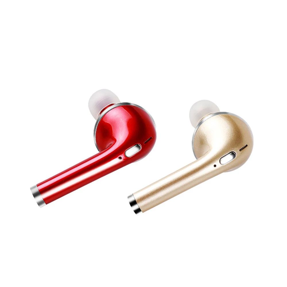Qijiagu Nirkabel Bluetooth Earphone Earphone Bebas Genggam dengan Mikrofon untuk Android iPhone Handphone MP3 MP4