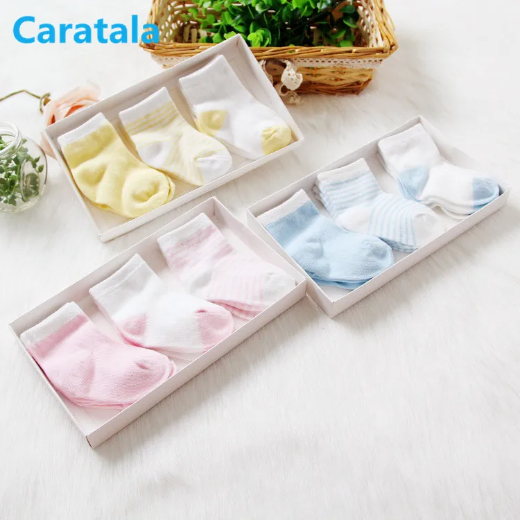 

3 Pairs 0-12 Months newborns baby boys girls children's kids socks a lot Cotton Newborn Socks Infant Baby Socks