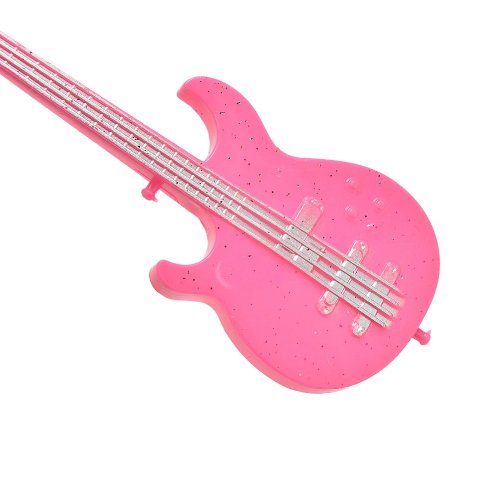 TOYZHIJIA 1 шт. модная музыкальная мини кукла домик миниатюрная гитара для Barbies