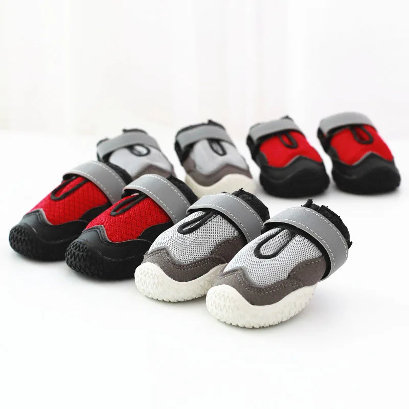 Pet Shoes Outwear Breathable Big Dog Shoes 3 Colors 8 Sizes for Choice