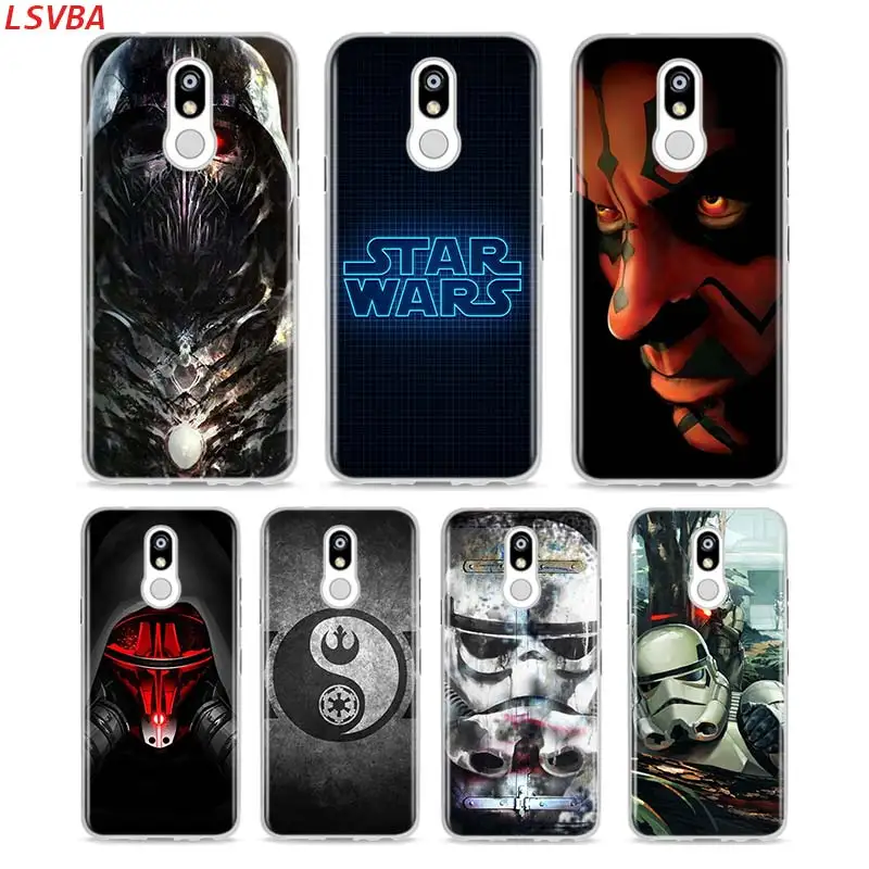 

Soft Silicone Case Star Wars Stormtrooper For LG K40 V50 V40 V35 V30 V20 Q8S Q7 Q6 G8 G7 G6 G5 ThinQ Phone Shell