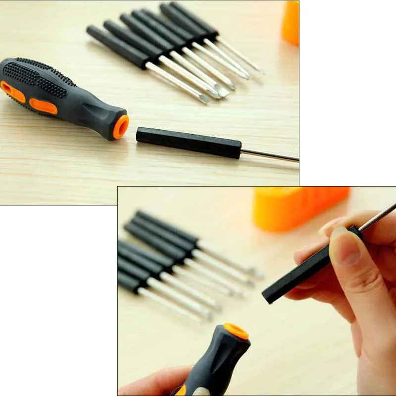 QUK Torx Screwdriver Set Screw Driver Multitools Mini Ratchet Screwdrivers Mobile Phone Repair Hand Tool Torque Screwdriver Hex