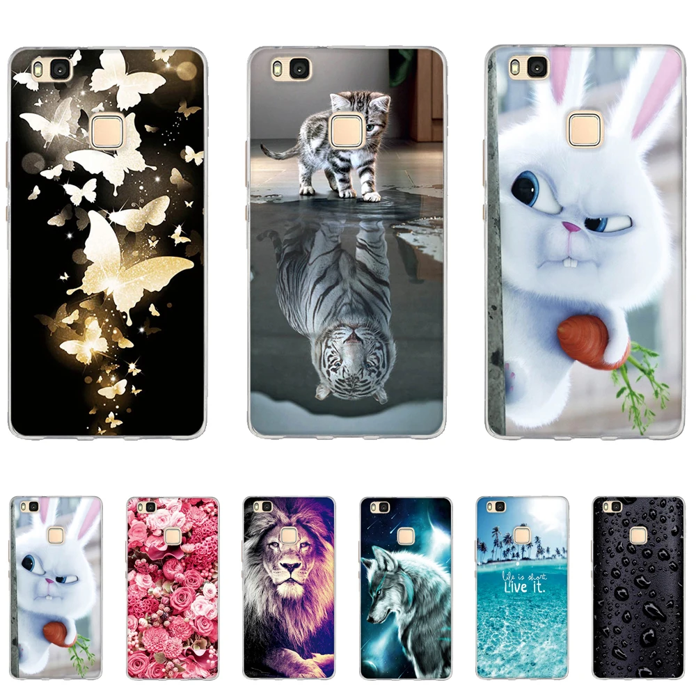 

Soft TPU Case For Huawei P9lite 2016 Back Phone Cover For Huawei P9 Lite Case Silicon Cases For Huawei P9 Lite Painting TPU 5.2"