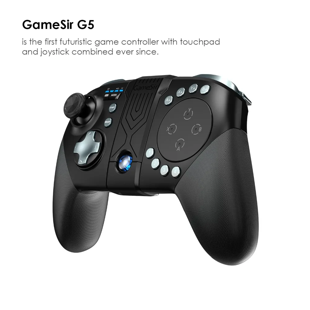 GameSir G5 с трекпадом и настраиваемыми кнопками, Moba/FPS/RoS, Identity V Bluetooth беспроводной игровой контроллер для телефонов Android