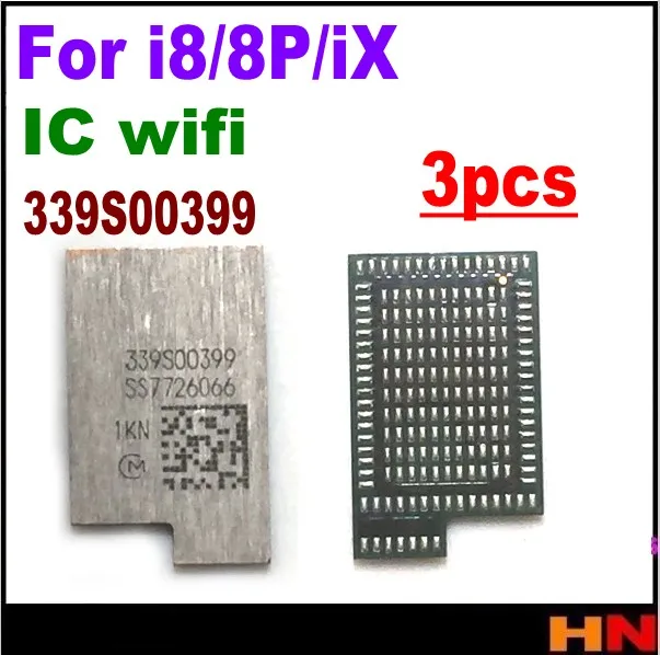 3pcs 339S00399 wifi IC For iPhone 8 8Plus X wifi module WI FI chipics