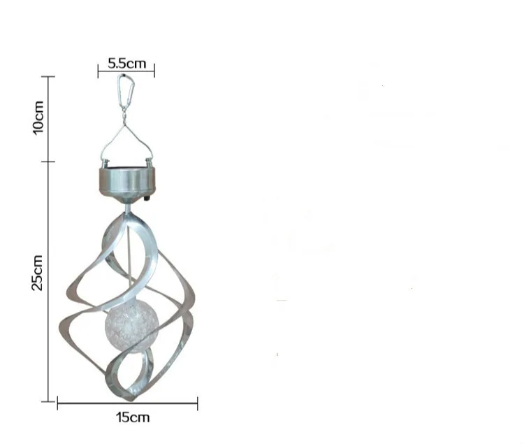 Горячие для продажи солнечные ветряные Changers солнечные колокольчики солнечный подарок домашние фонари