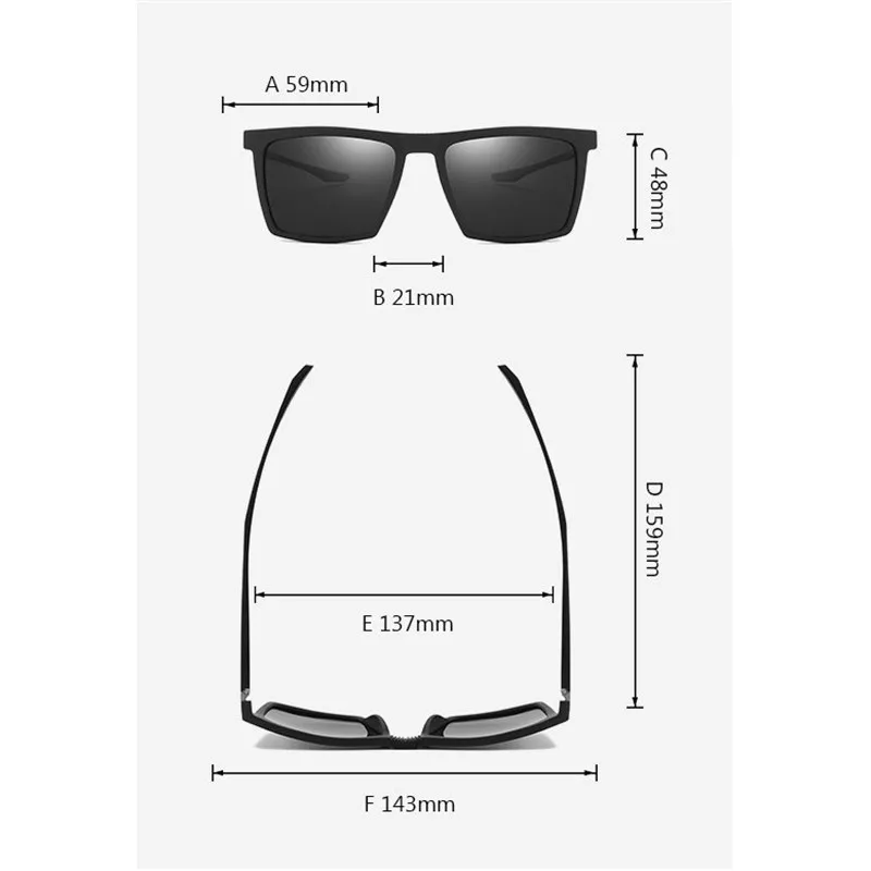 Диоптрий готовая близорукость солнцезащитные очки для мужчин и женщин близорукие поляризованные очки Оптические квадратные очки для вождения FML