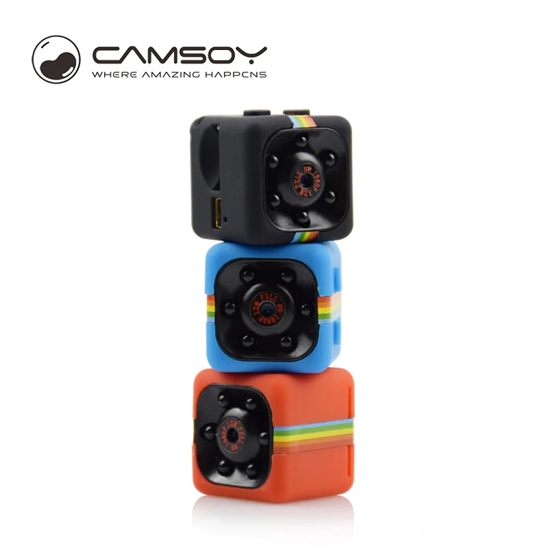 Camsoy SQ11 мини Камера HD 1080 P действие видеокамеры с Ночное видение Мини