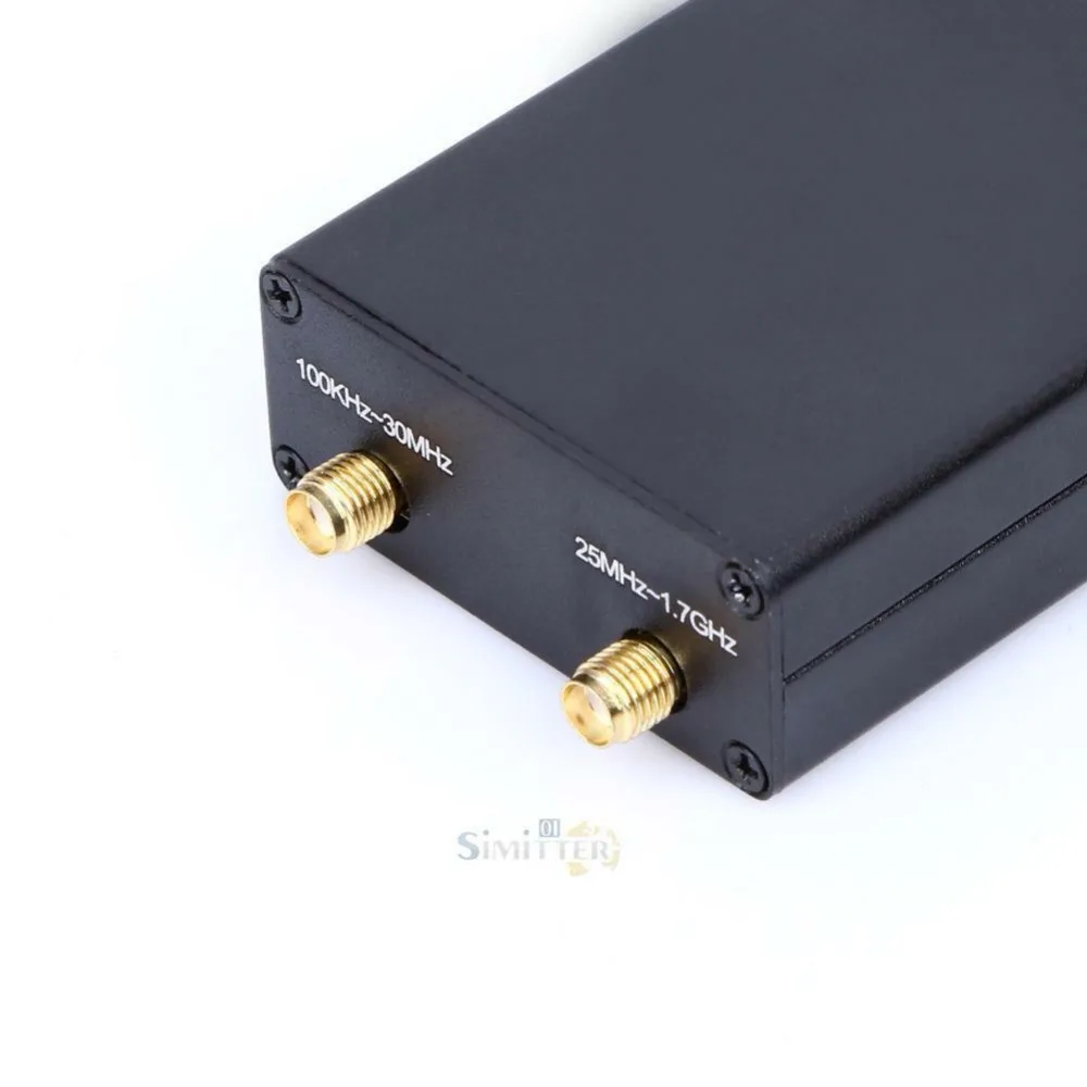 Receptor de rádio 100 KHz-1,7 GHz Banda completa UV HF RTL-SDR