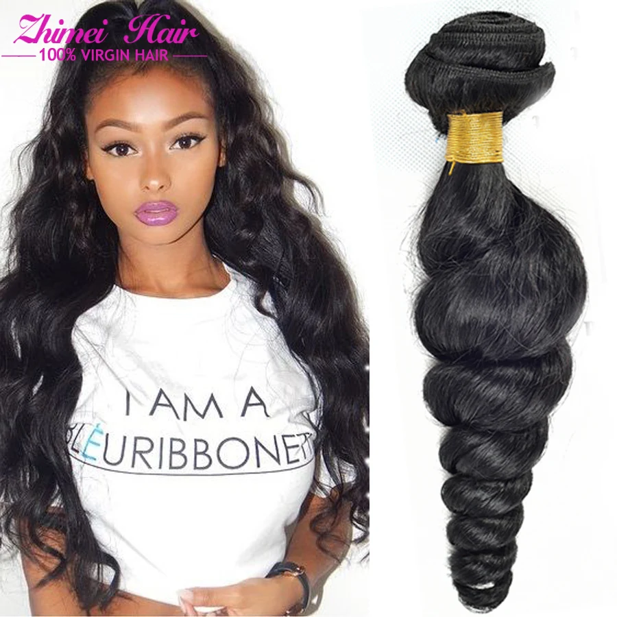 Grade 8a Peruvian Spring Bouncy Curls Virgin Hair 3 Pcs Aunty