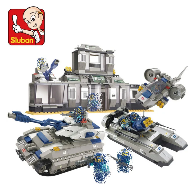block tech swat team construction set