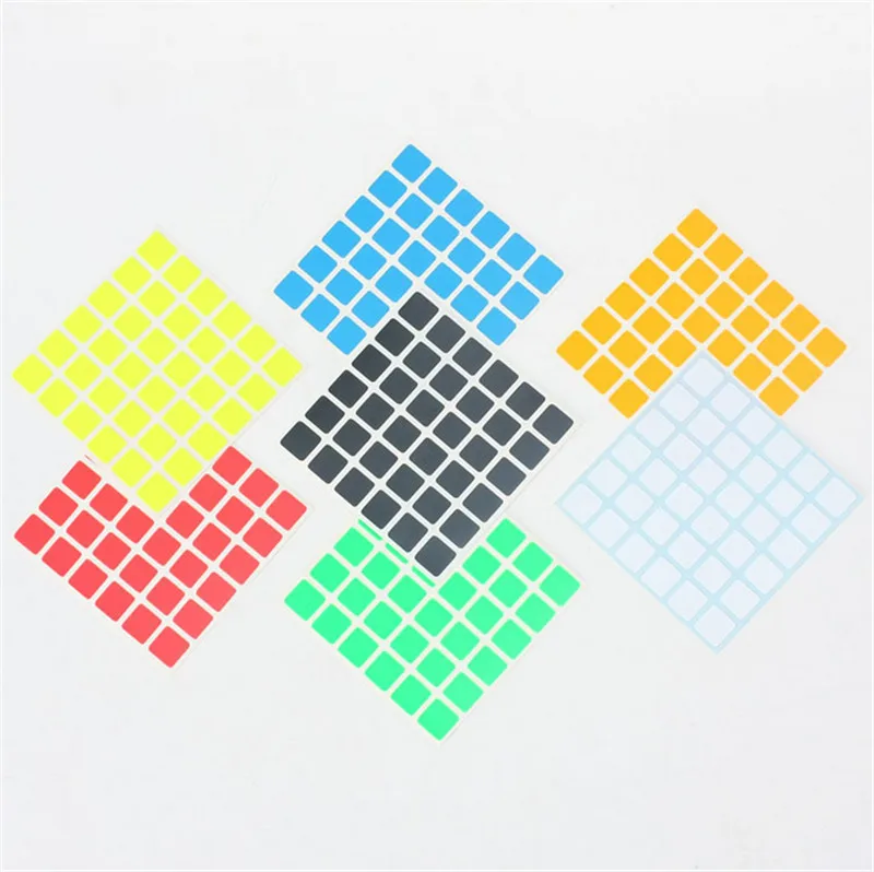 

1x3x3 2x2x2 3x3x3 Magic Speed Cube PVC Stickers Cube-Related Stand Puzzle Speed Cube Sticker