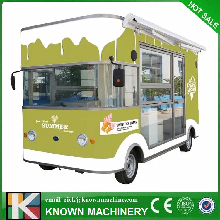 Mobile food truck run 80KM al least 30KM/H with stoves