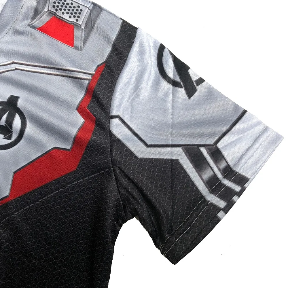 Avengers Endgame T Shirt Cosplay Quantum Realm 3D print t-shirt Men Compression Shirt Long Sleeve Bodybuilding Mens Tees Top