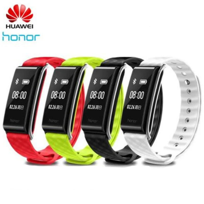 

Original Huawei Honor A2 0.96" OLED Screen Smart Watch Heart Rate Monitor Show Message End Call IP67 For Android IOS Watch