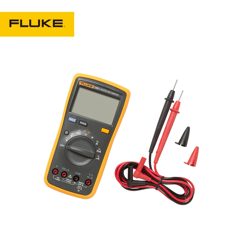 Fluke 15B+/17B+/18B+/12E+ плюс Автоматический цифровой Диапазон мультиметр DMM AC/DC/диод/R/C напряжение тока тестер