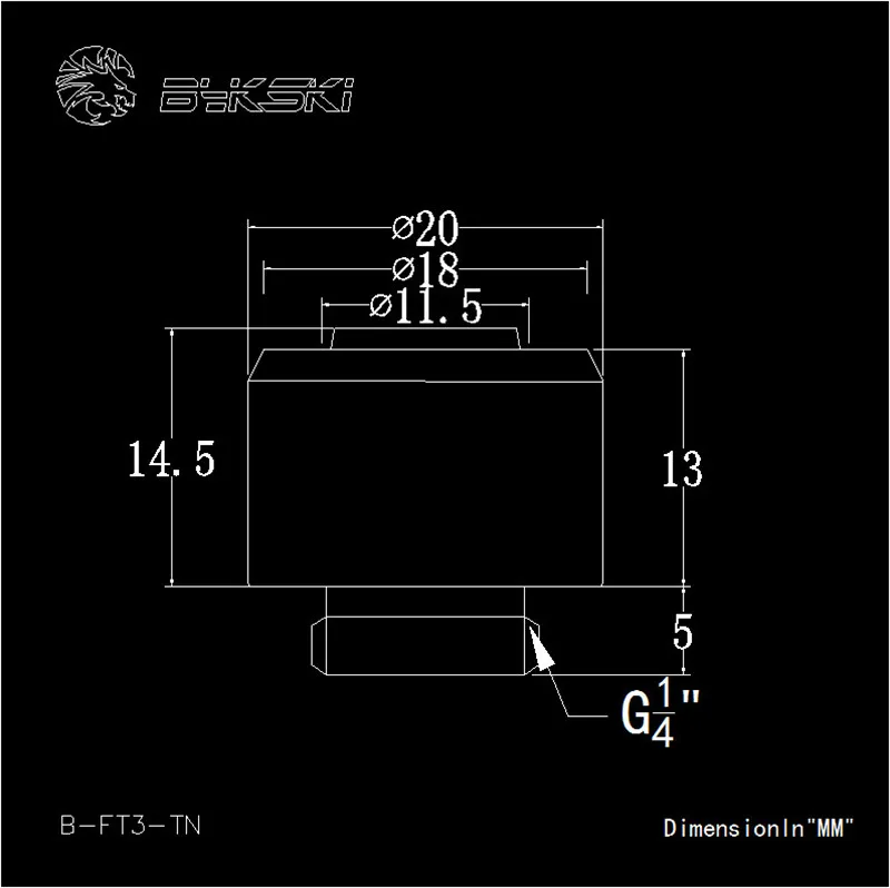 Bykski G1/" ручной компресс соединительные фитинги для 3/8" ID* 1/" OD 10x13 мм гибкий шланг B-FT3-Tn