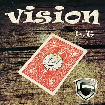 

Vision card five visual tansformations magic tricks magic props