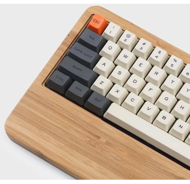 Carbon 64 раскладка краситель-sub Keycaps OEM профиль включает 1,75 Shift Fit GK64 Механическая игровая 60% Клавиатура Teclado Mecanico Gamer