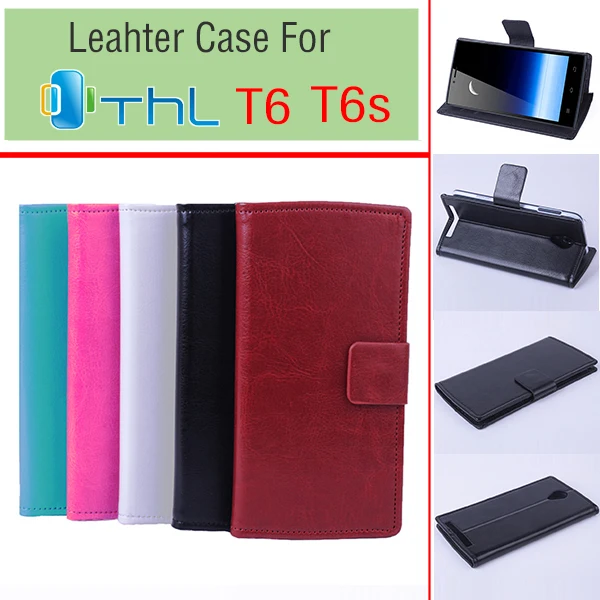

Phone case for THL T6S case Flip Business Style Case Cover Skin Shell.