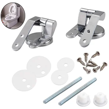 

Zinc Alloy Bathroom Toilet Accessories Hygienic Cover Hinge with Screw Hotel Accessories CLH@8