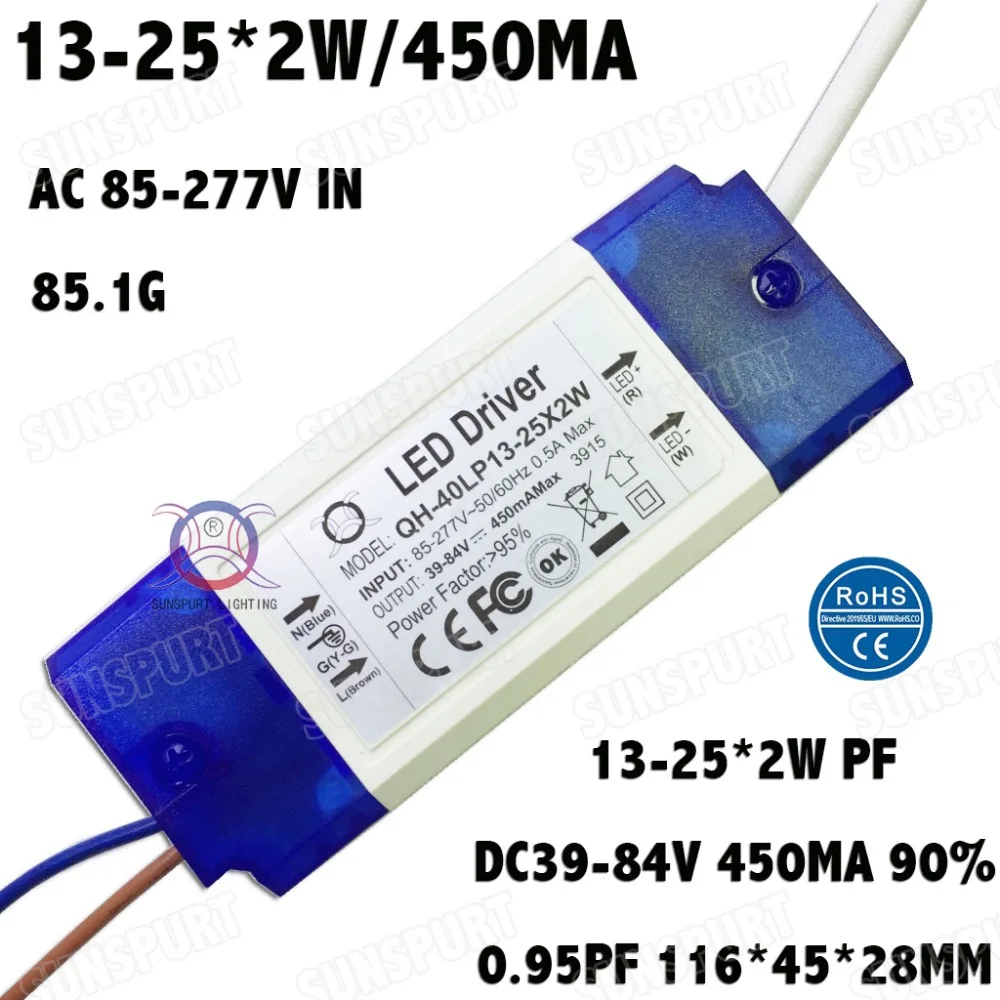Светильник потолочный светодиодный 36 Вт 13 25x2 450 мА 2 шт.|led lamp replacement|lamp led bulblamp coil |