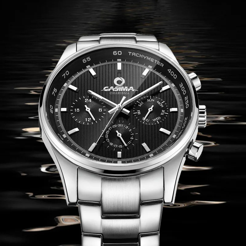Мужские модные часы Reloj Hombre деловые повседневные спортивные кварцевые Роскошные
