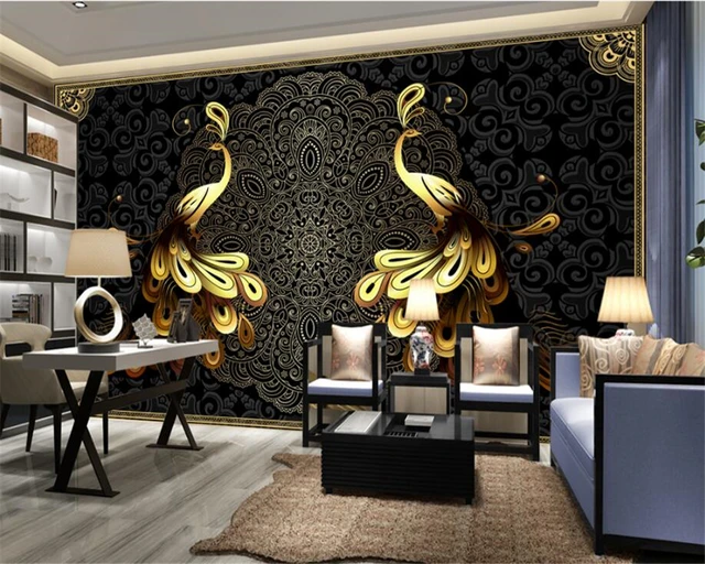 beibehang 3d wallpaper Luxury home decoration wallpaper