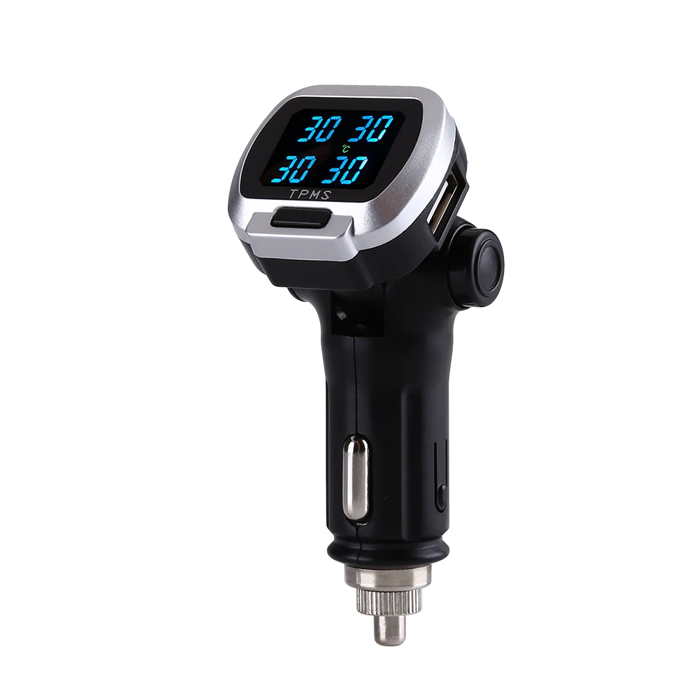 TPMS автомобильная система сигнализации давления в шинах 4 внешний/внутренний