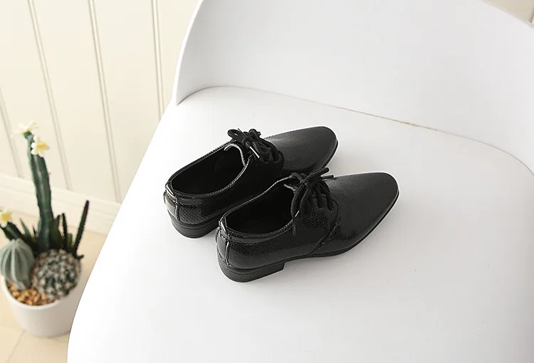 New Spring Autumn Kids Pu Leather Shoes Boy Baby Soft Bottom Toddler Sneakers Children Non-slip Casual Flat Shoes A968 children's sandals