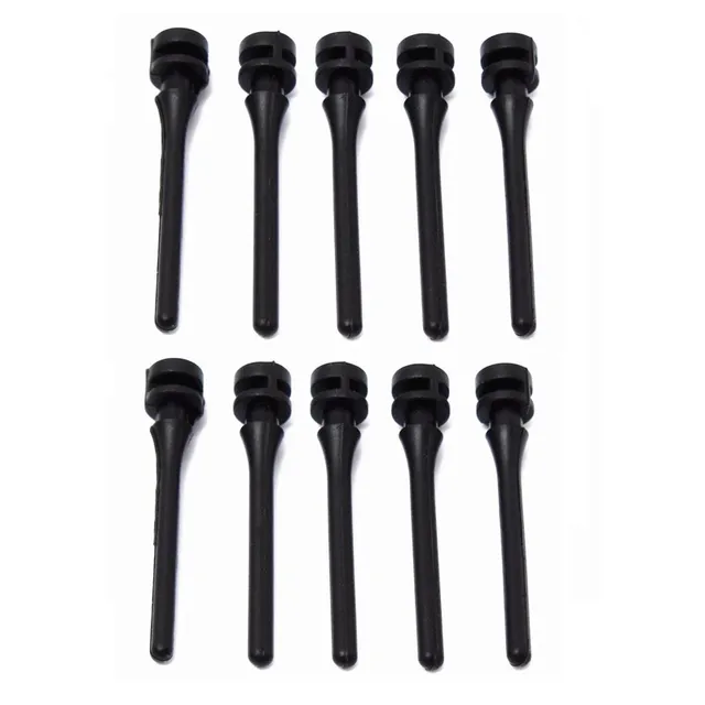Special Price 10pcs/50pcs Computer Components PC Case Fan Mouting Pin Anti Noise Vibration Silicone Screws Anti-vibration Shock Absorption 