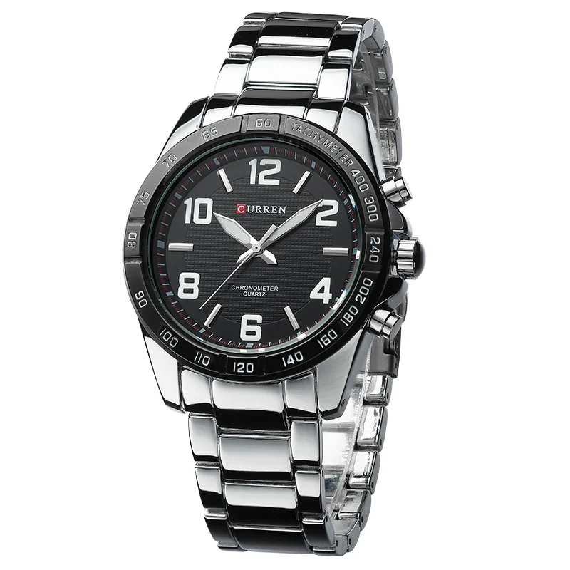 

2019 New Fashion Curren Brand Casual Design Business Currently Male Clock Leisure Luxury Wrist Watch Gift Big Size Watches
